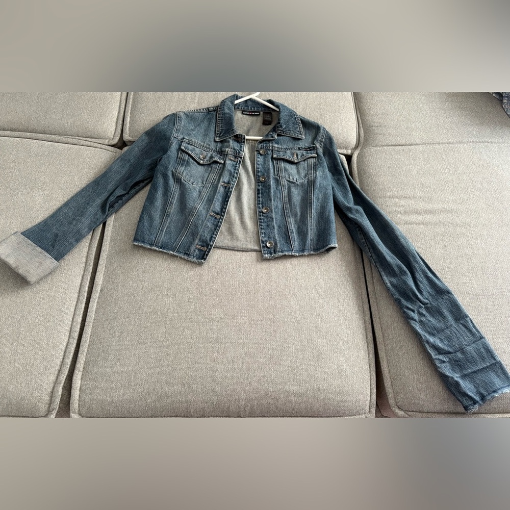 DKNY Classic Blue Jean Jacket